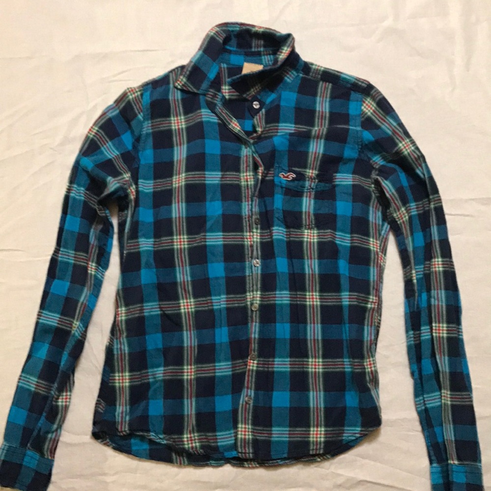 🌼3/$30🌼 Hollister Plaid Button Up